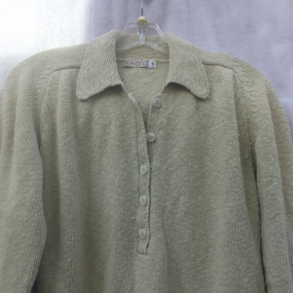 Bundle sunglasses&K-O'D luxury elegant knit silky cotton thick warm cardigan